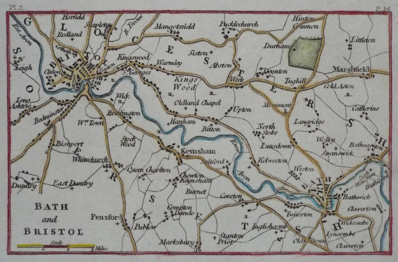 Map of Bath